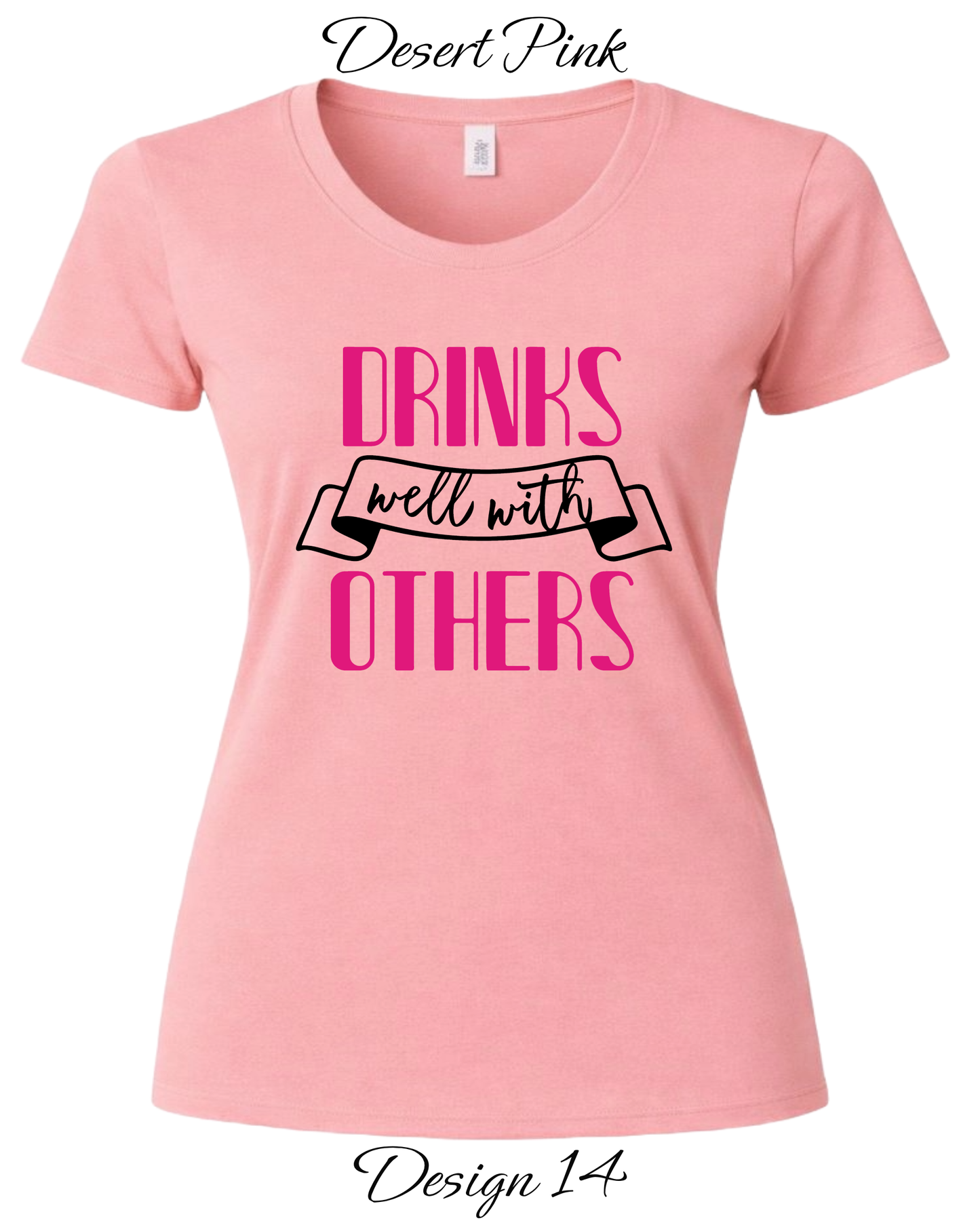 Custom Women's Tank Tops & Tees | Funny Alcohol Inspired Shirts
