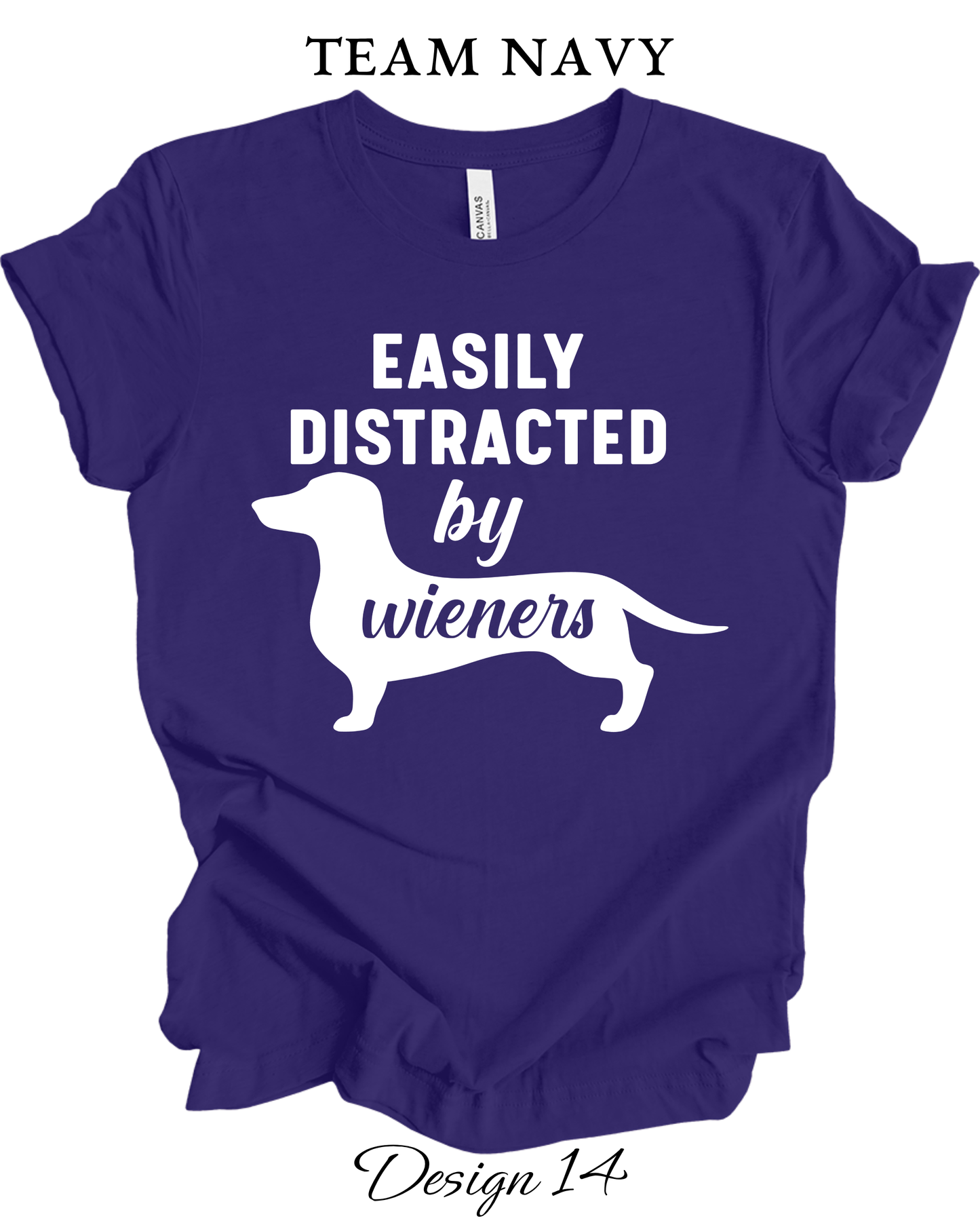 Custom Tee Unisex Crew Neck T-shirts | Dog Inspired Tee