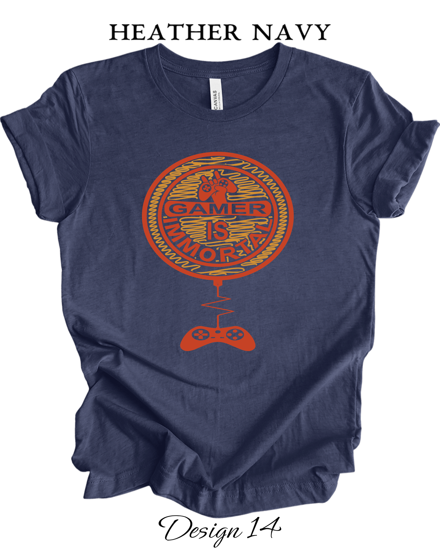 Custom Tee Unisex Crew Neck T-shirts | Video Gaming Inspired Tee