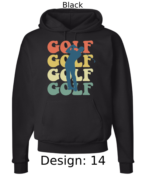 Unisex Golf Hoodie Sweatshirt | Custom Hoodie