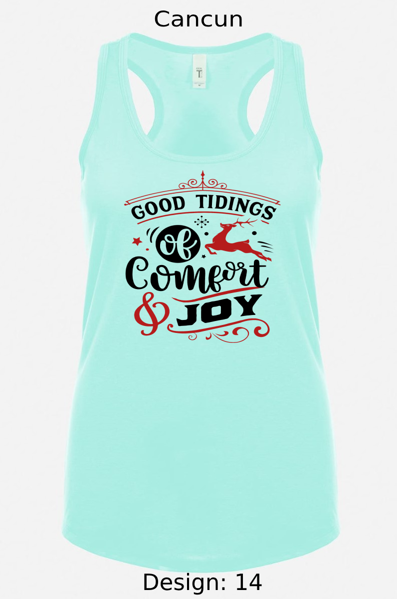 Shirts Women's Customized Tank Tops & Shirts | Christmas Funny & Cute Themed Tee