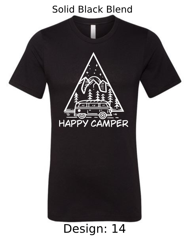 Shirts Men's Customized T-Shirts | Camping Themed Tee