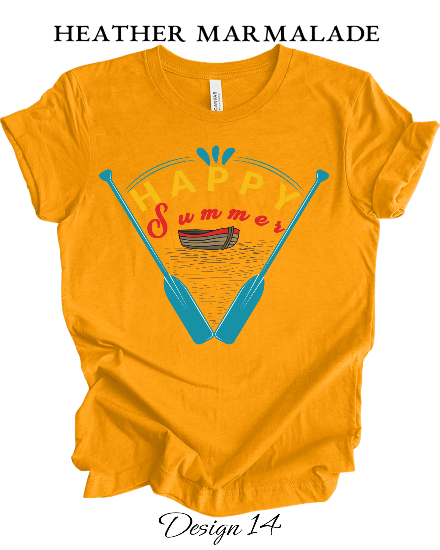 Custom Tee Unisex Crew Neck T-Shirts | Summer, Surfing, & Sunshine Inspired Tee