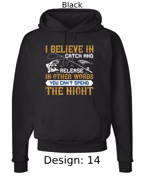 Unisex Fishing Hoodie Sweatshirt | Custom Hoodie