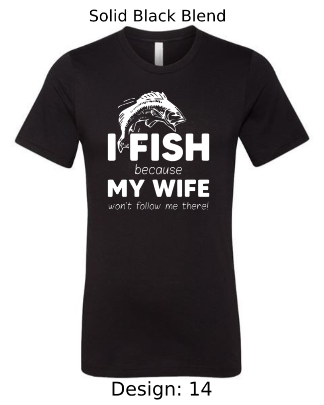 Shirts Men's Customized T-Shirts | Fishing Themed Tee