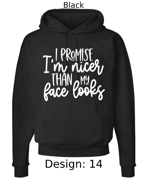 Unisex Funny & Sarcastic Hoodie Sweatshirt | Custom Hoodie
