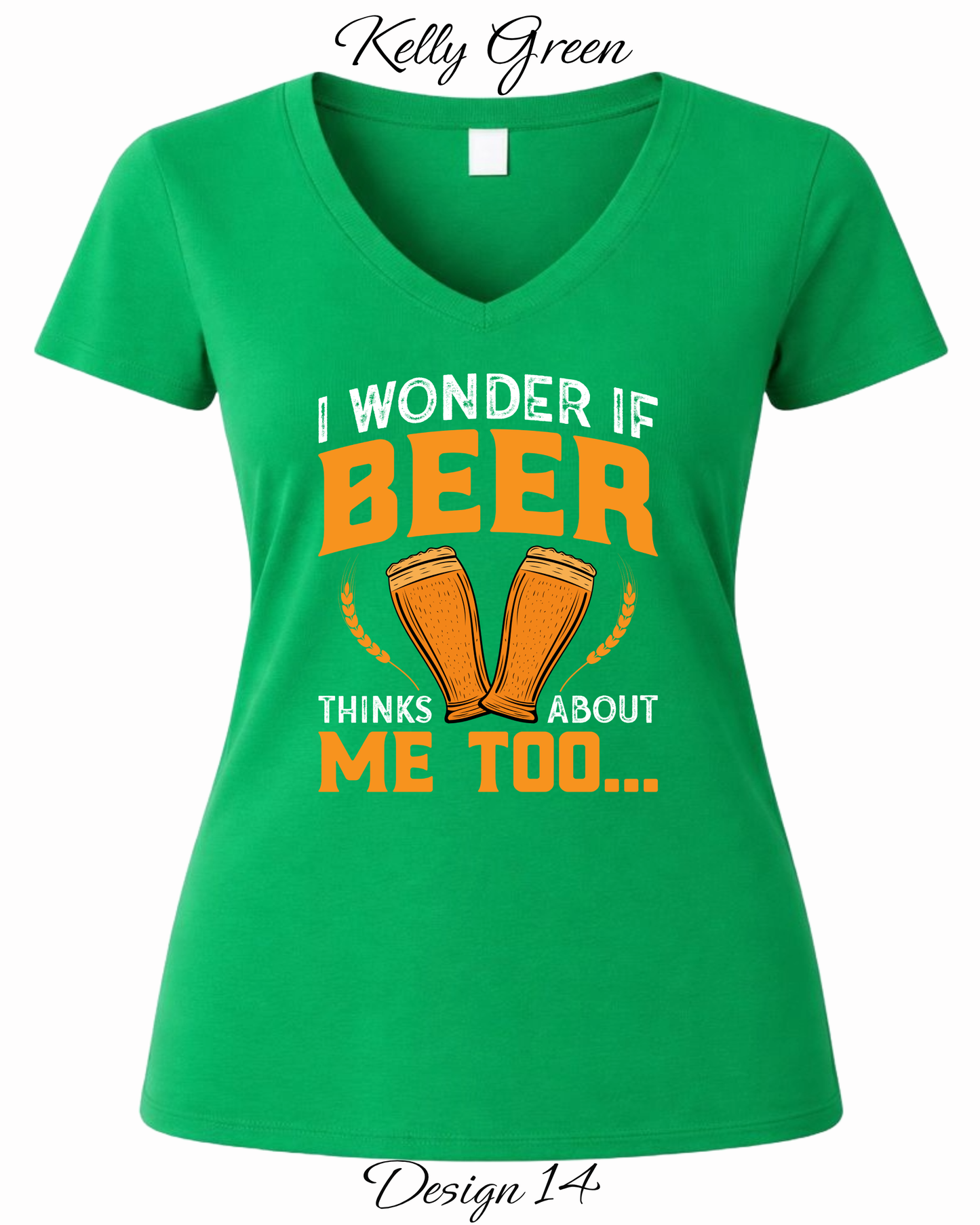 Custom Women's Tank Tops & Tees | Funny Beer Inspired Shirts