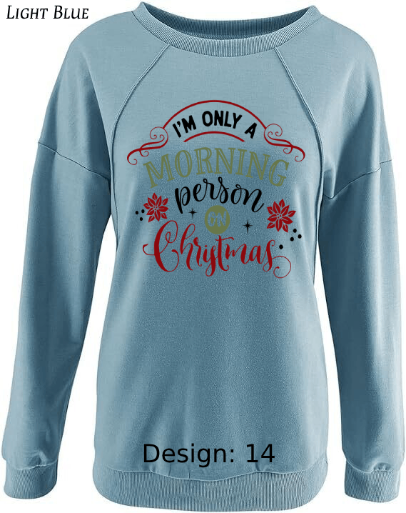 Sweatshirt Women's Christmas Funny Sweatshirt | Custom Sweatshirt