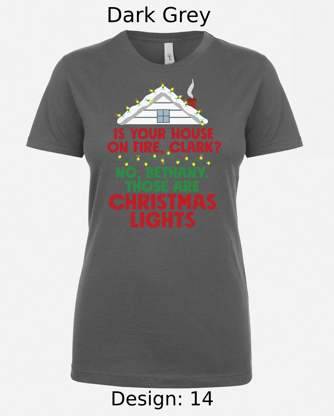 Shirts Women's Customized Tank Tops & Shirts | Christmas Vacation Themed Tee