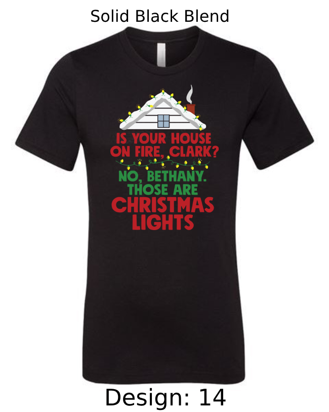 Shirts Men's Customized T-Shirts | Christmas Vacation Themed Tee