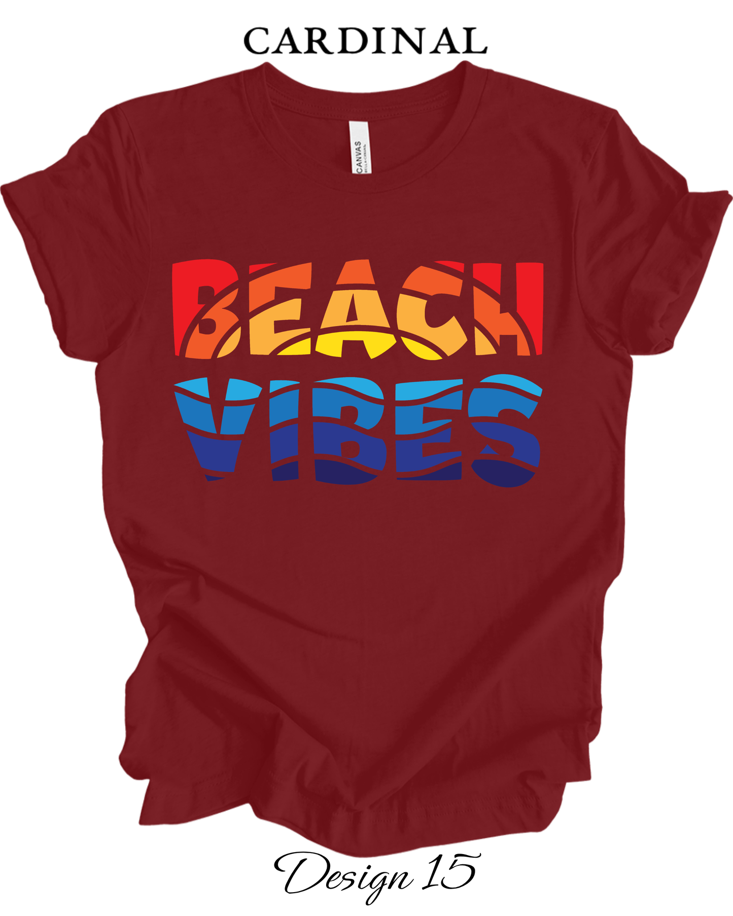 Custom Tee Unisex Crew Neck T-Shirts | Beach Inspired Tee
