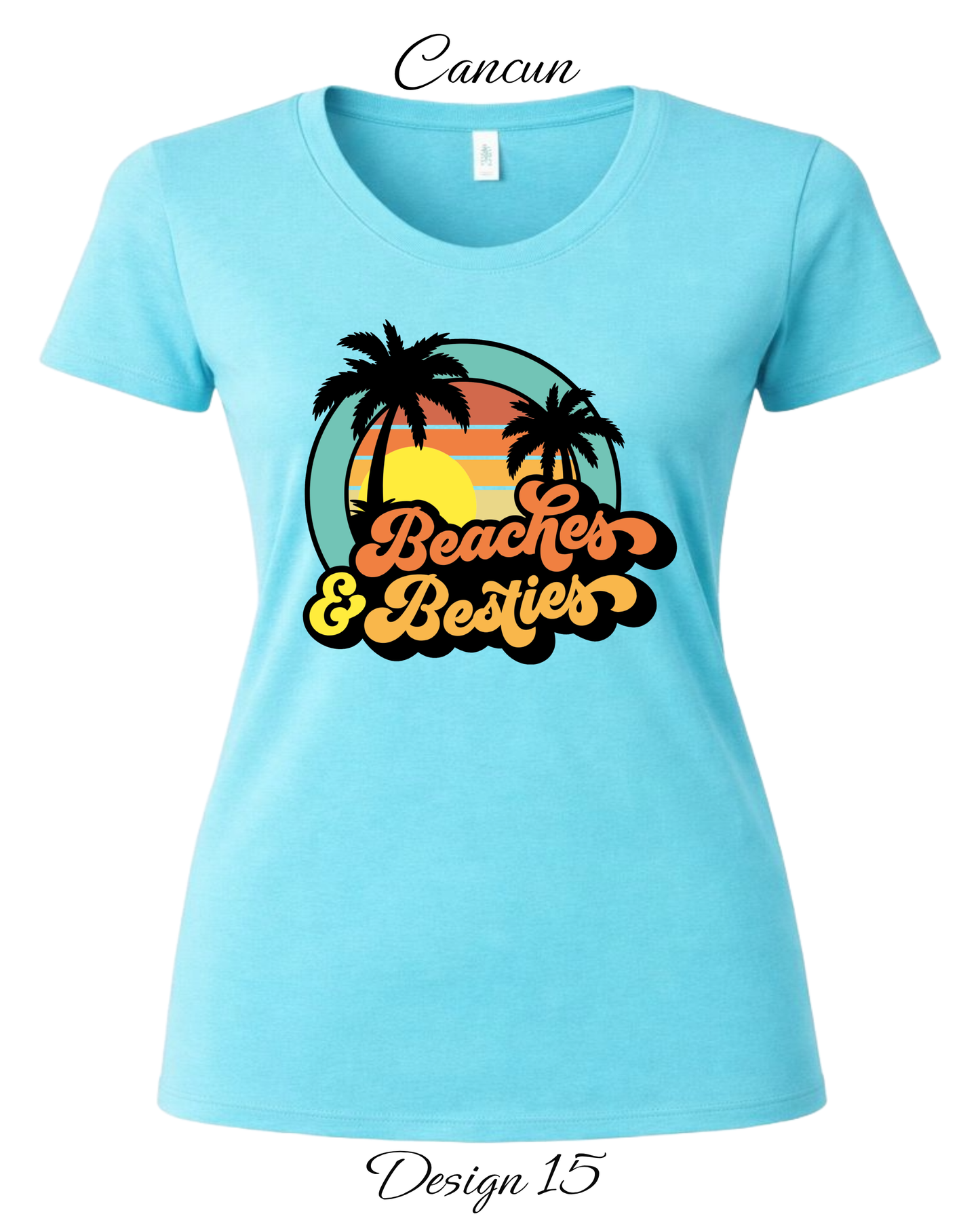 Custom Women's Tank Tops & Tees | Beach Inspired Tee