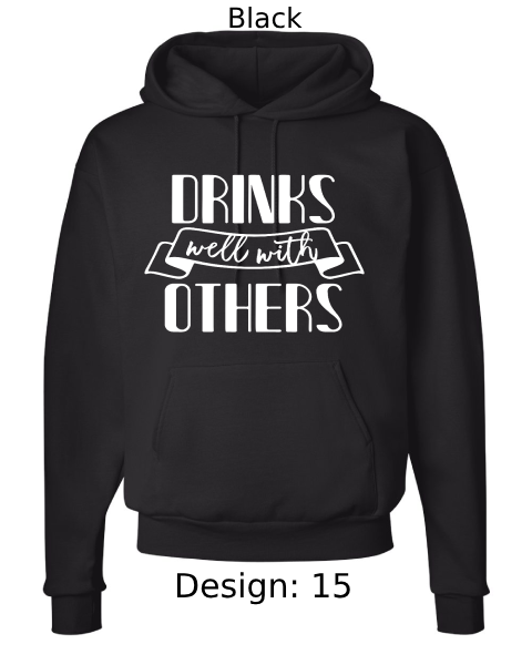 Unisex Funny Alcohol Hoodie Sweatshirt | Custom Hoodie