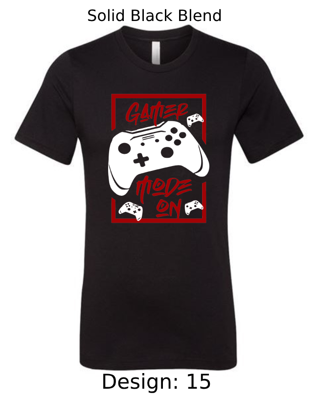 Shirts Men's Customized T-Shirts | Video Gaming Themed Tee