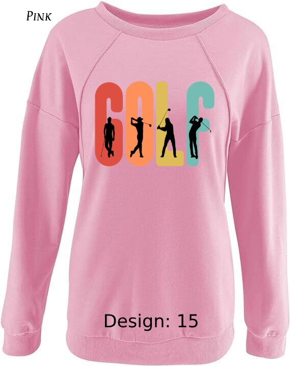 Sweatshirt Women's Golf Sweatshirt | Custom Sweatshirt