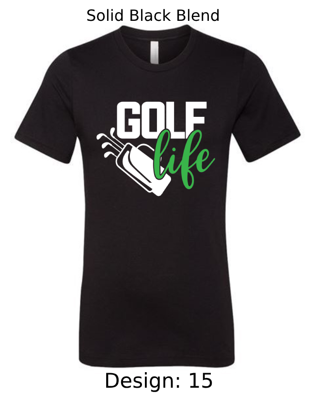 Shirts Men's Customized T-Shirts | Golf Themed Tee
