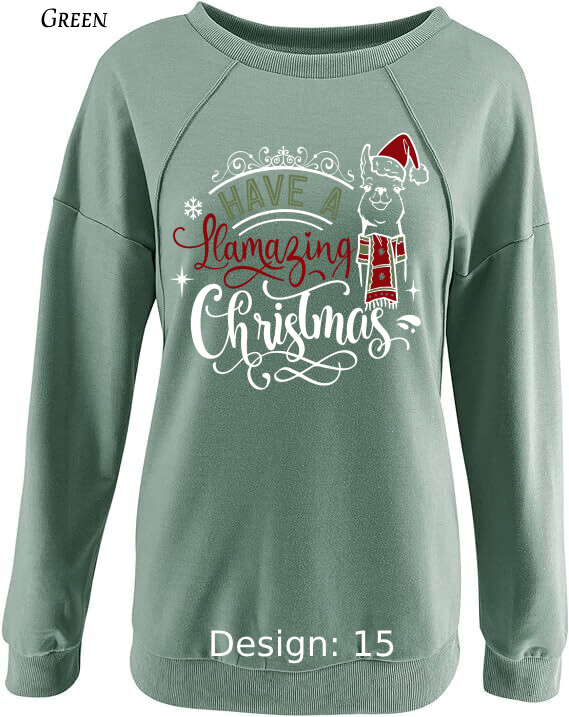 Sweatshirt Women's Christmas Funny & Cute Sweatshirt | Custom Sweatshirt