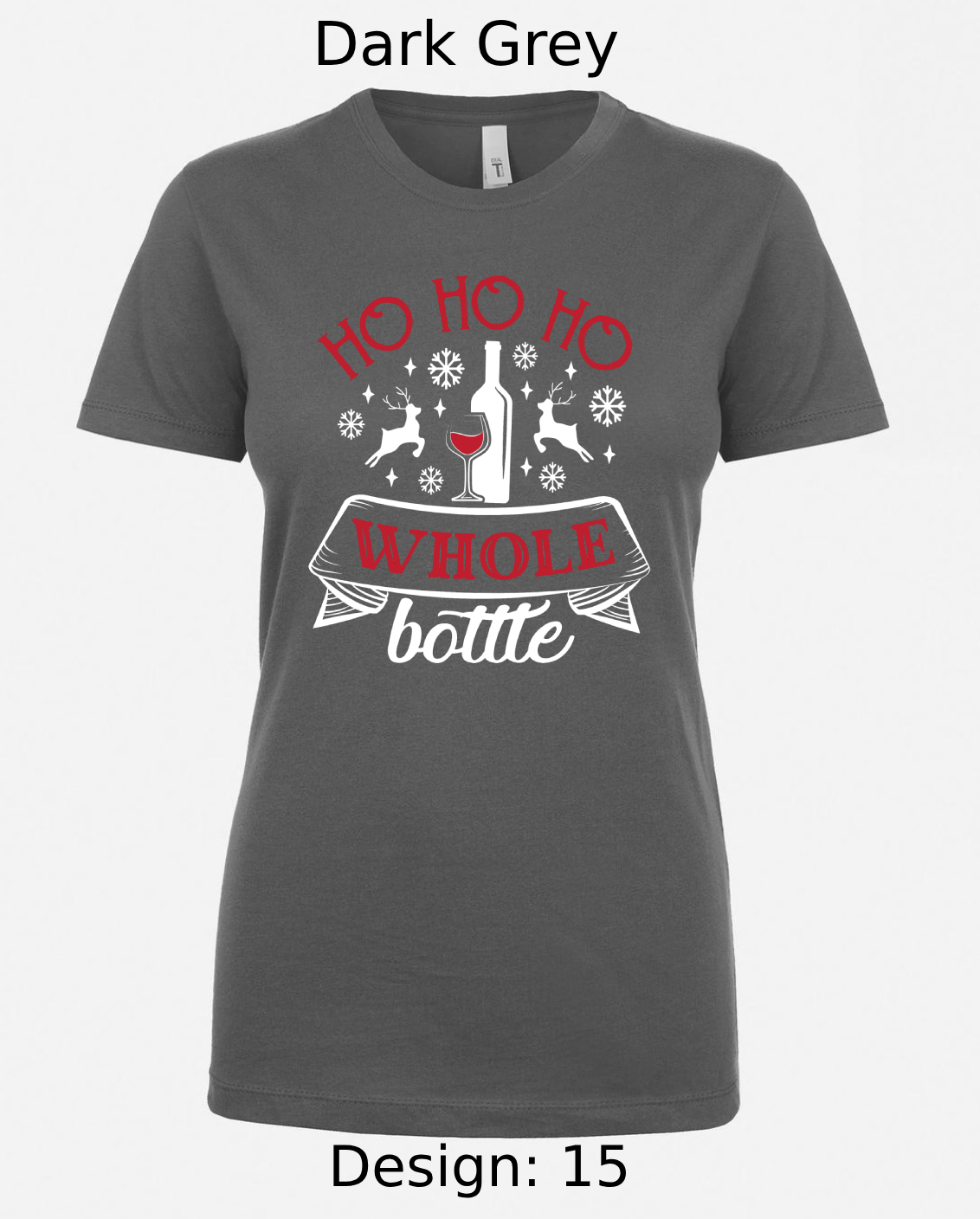 Shirts Women's Customized Tank Tops & Shirts | Christmas Funny Drinking Themed Tee