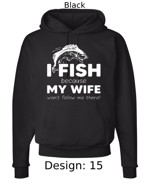 Unisex Fishing Hoodie Sweatshirt | Custom Hoodie