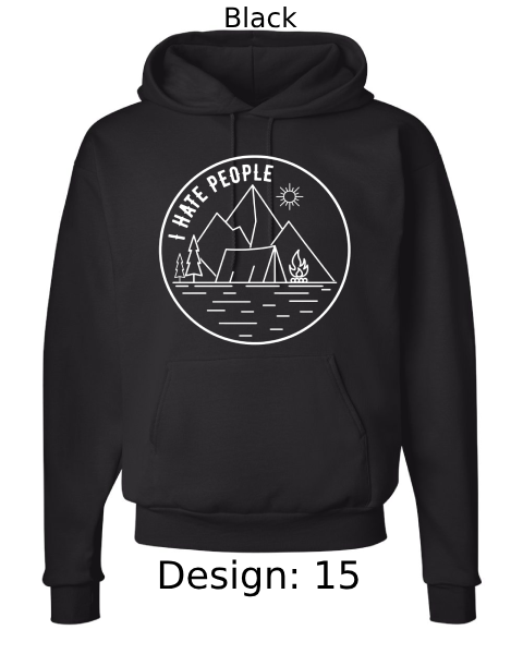 Unisex Camping Hoodie Sweatshirt | Custom Hoodie