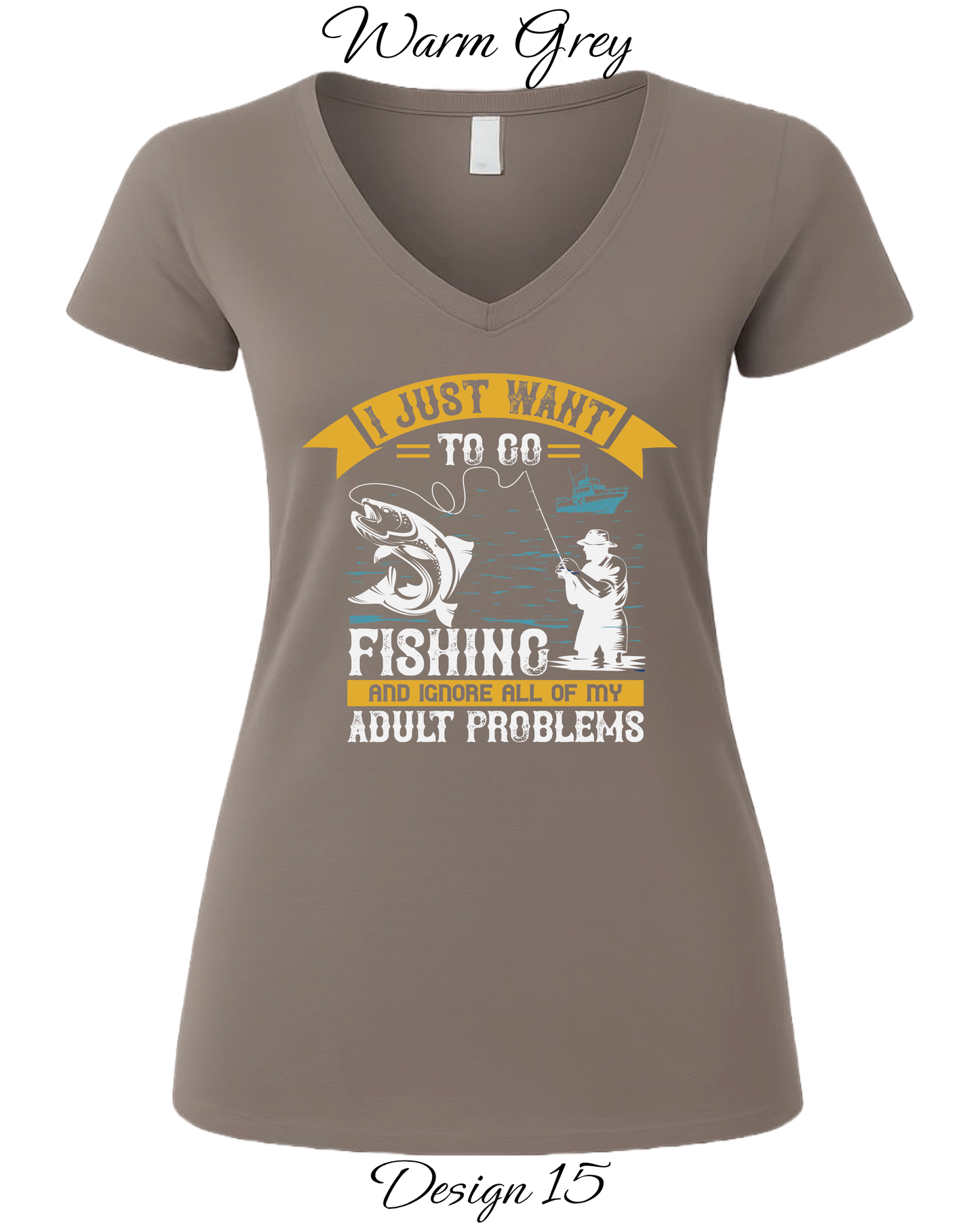 Custom Women's Tank Tops & Tees | Fishing Inspired Tee