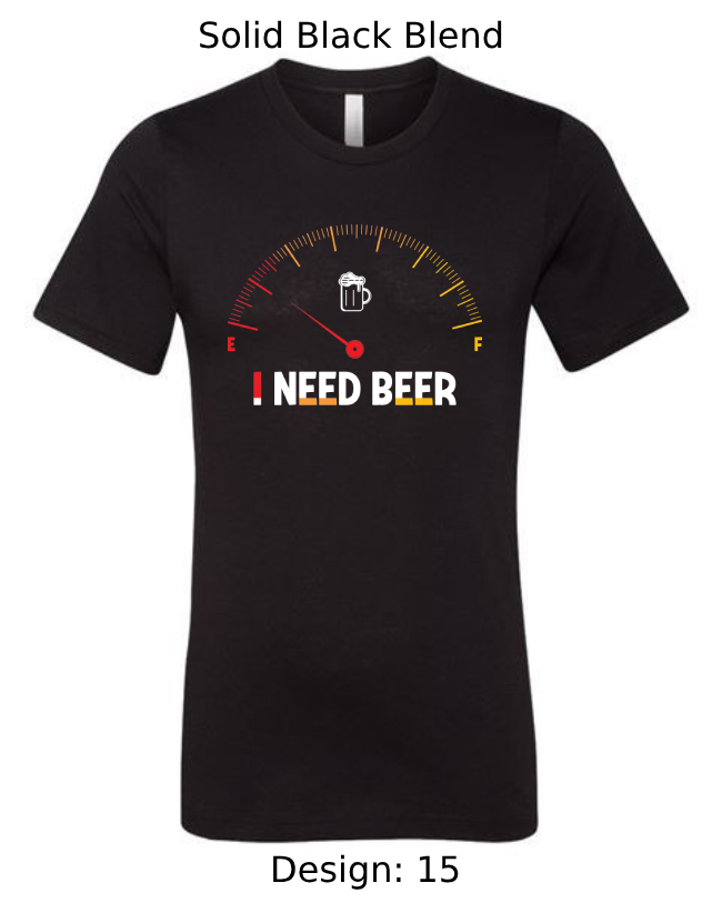 Shirts Men's Customized T-Shirts | Funny Beer Themed Tee