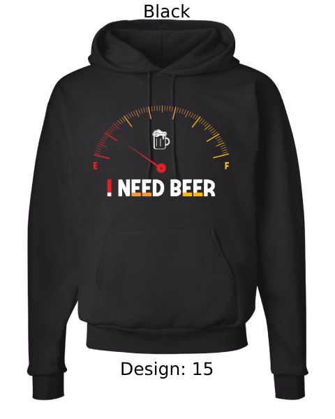 Unisex Funny Beer Hoodie Sweatshirt | Custom Hoodie
