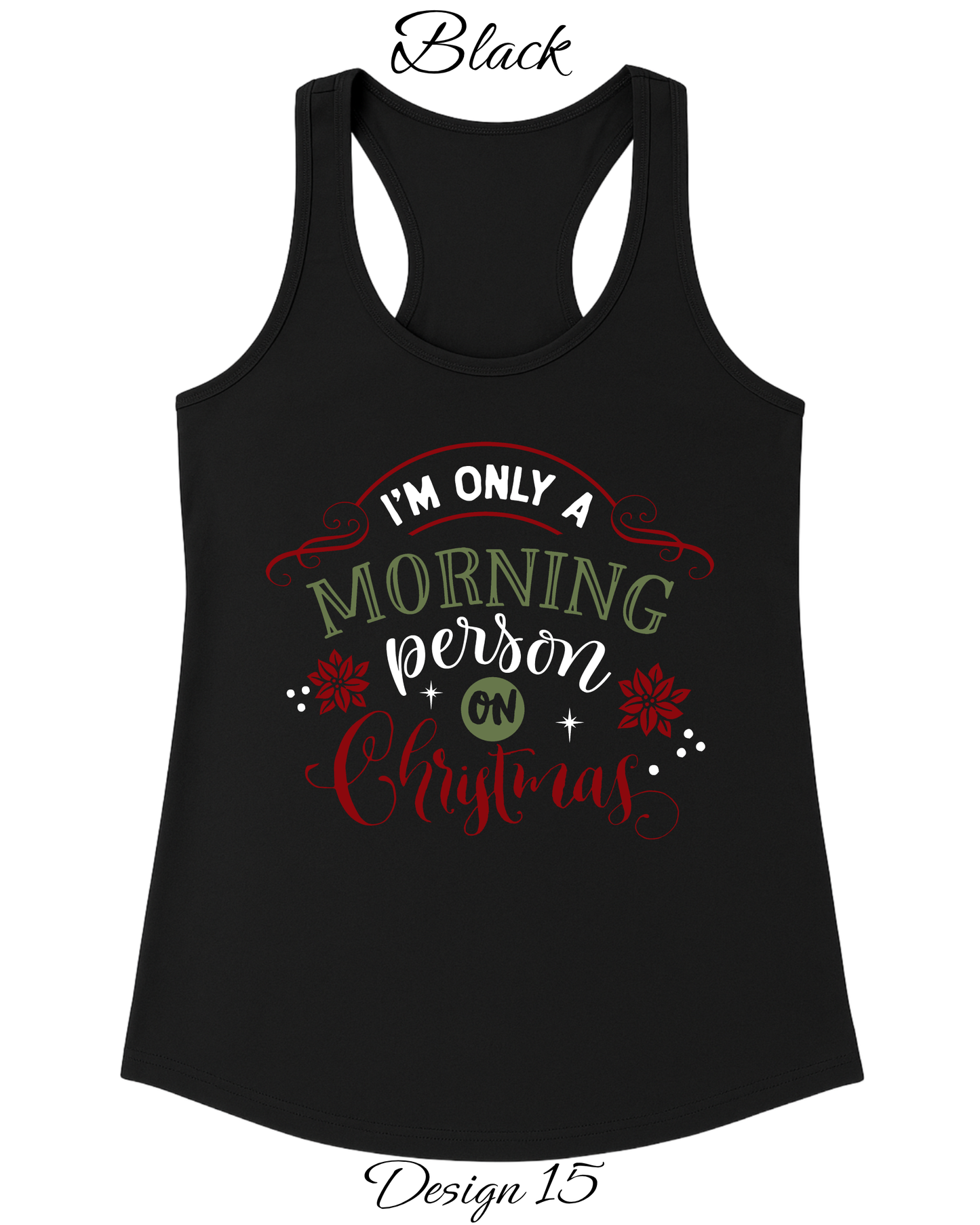 Custom Women's Tank Tops & Tees | Christmas Funny Inspired Tee