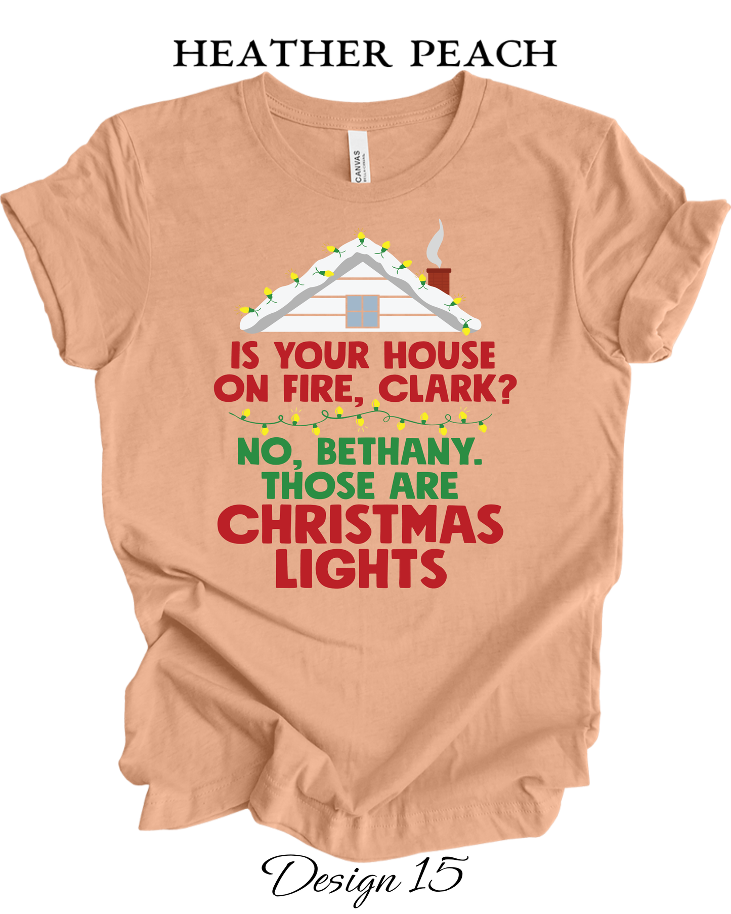 Custom Tee Unisex Crew Neck | Christmas Vacation Inspired Tee