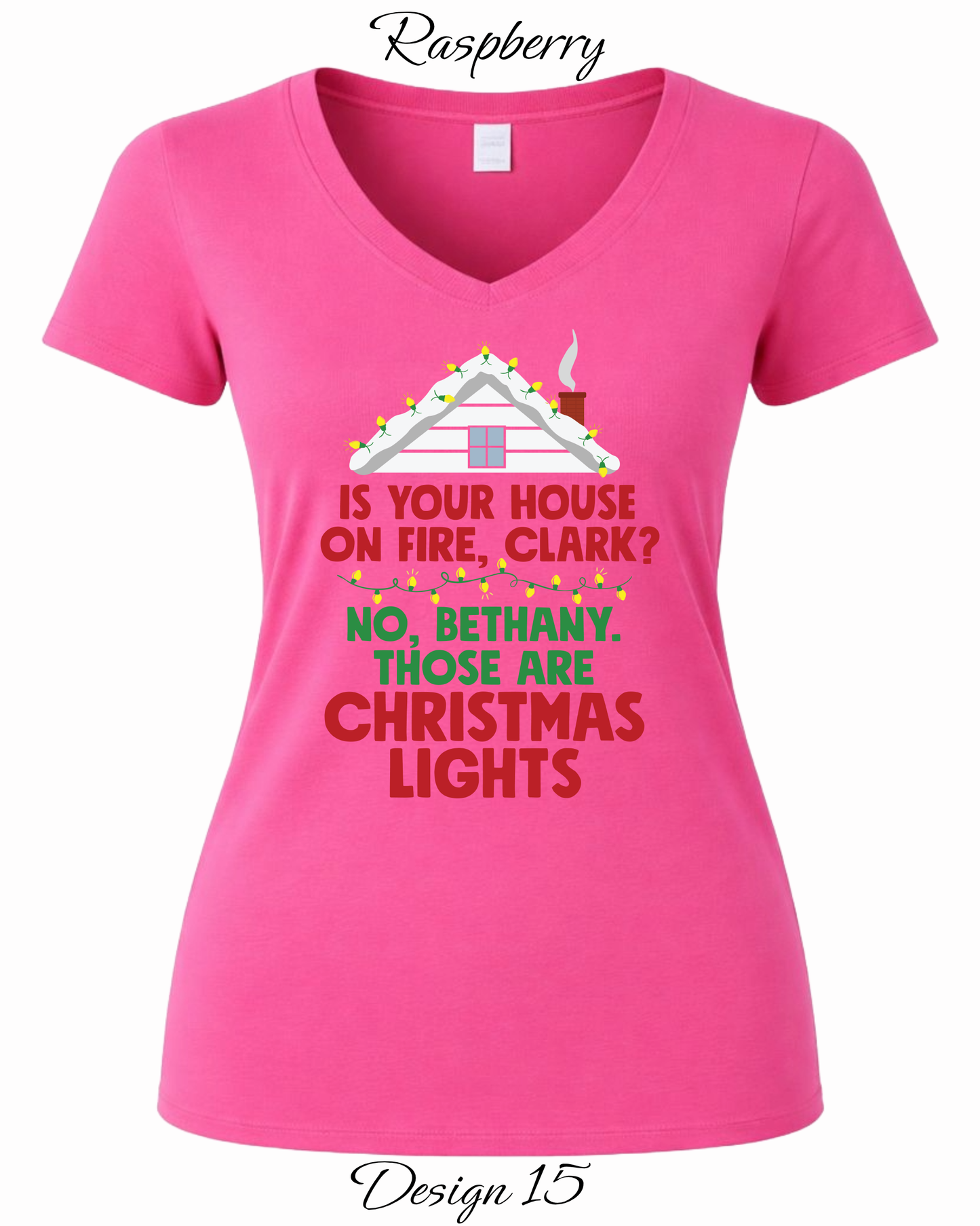 Custom Women's Tank Tops & Tees | Christmas Vacation Inspired Tee