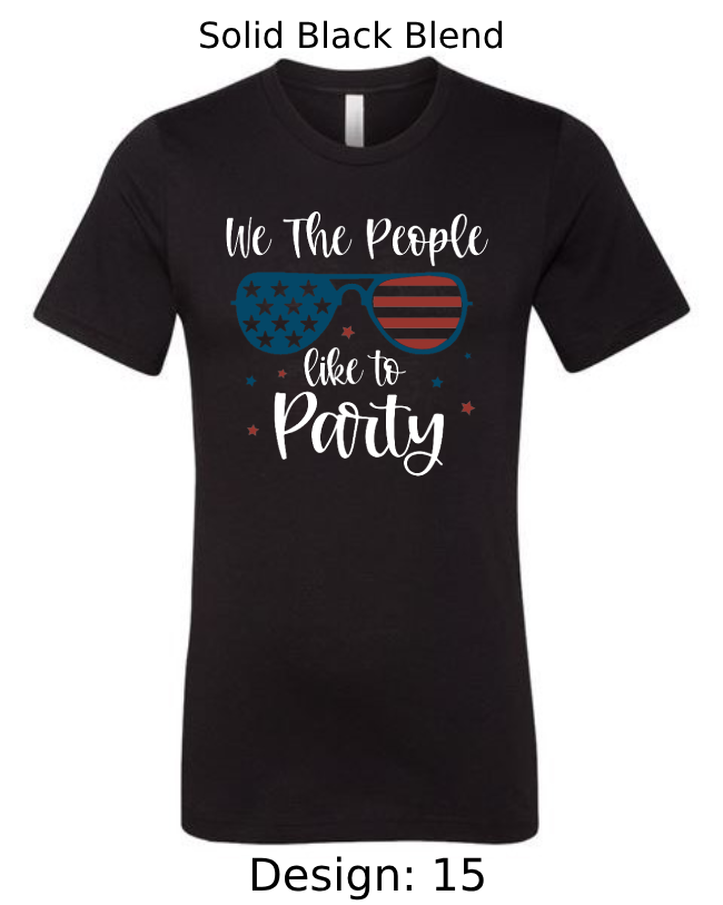 Shirts Men's Customized T-Shirts | 4th of July Themed Tee