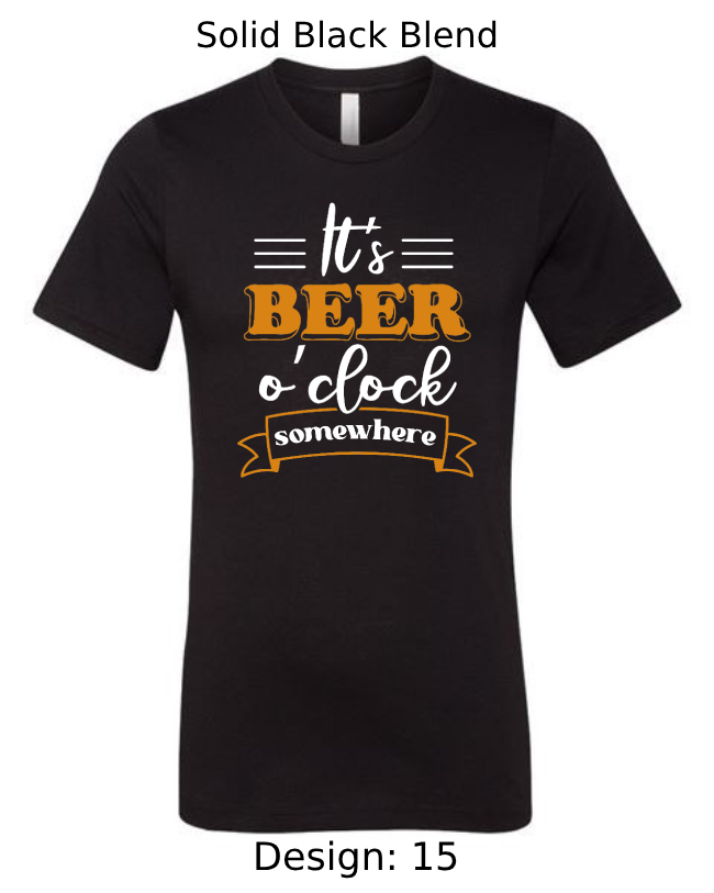 Shirts Men's Customized T-Shirts | Funny Alcohol Themed Tee