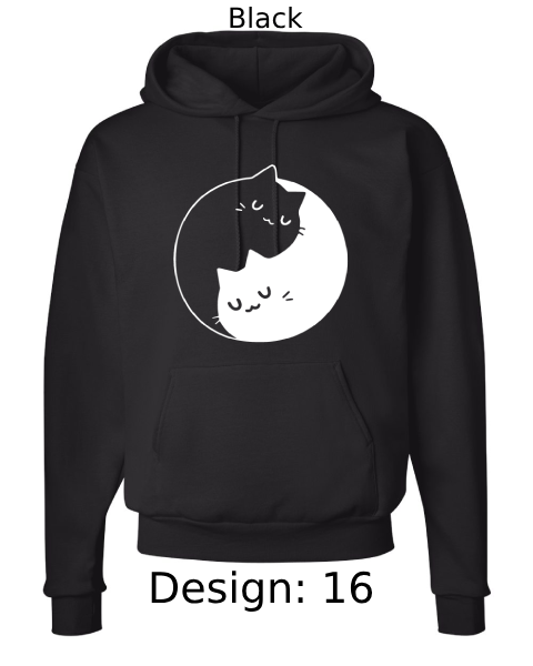 Unisex Cat Hoodie Sweatshirt | Custom Hoodie