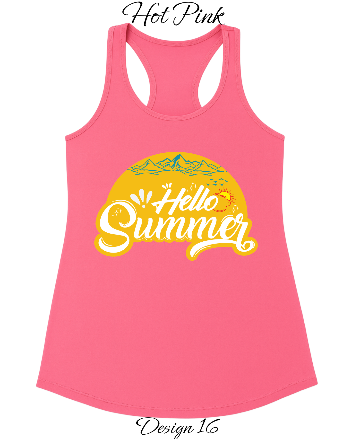 Custom Women's Tank Tops & Tees | Summer, Surfing, & Sunshine Inspired Tee