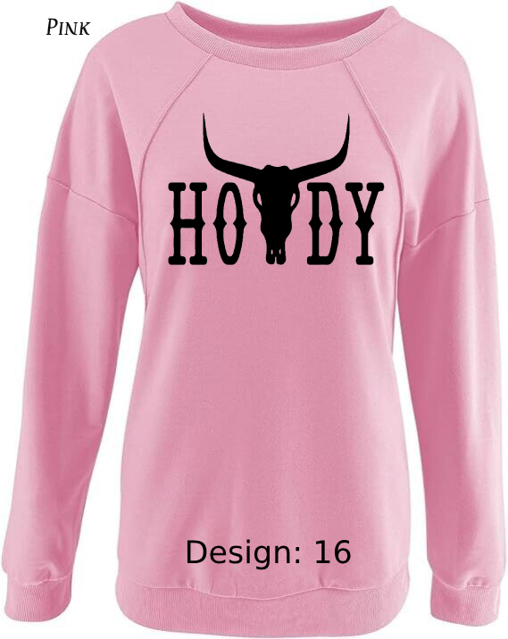 Sweatshirt Women's Country Cowboy Sweatshirt | Custom Sweatshirt