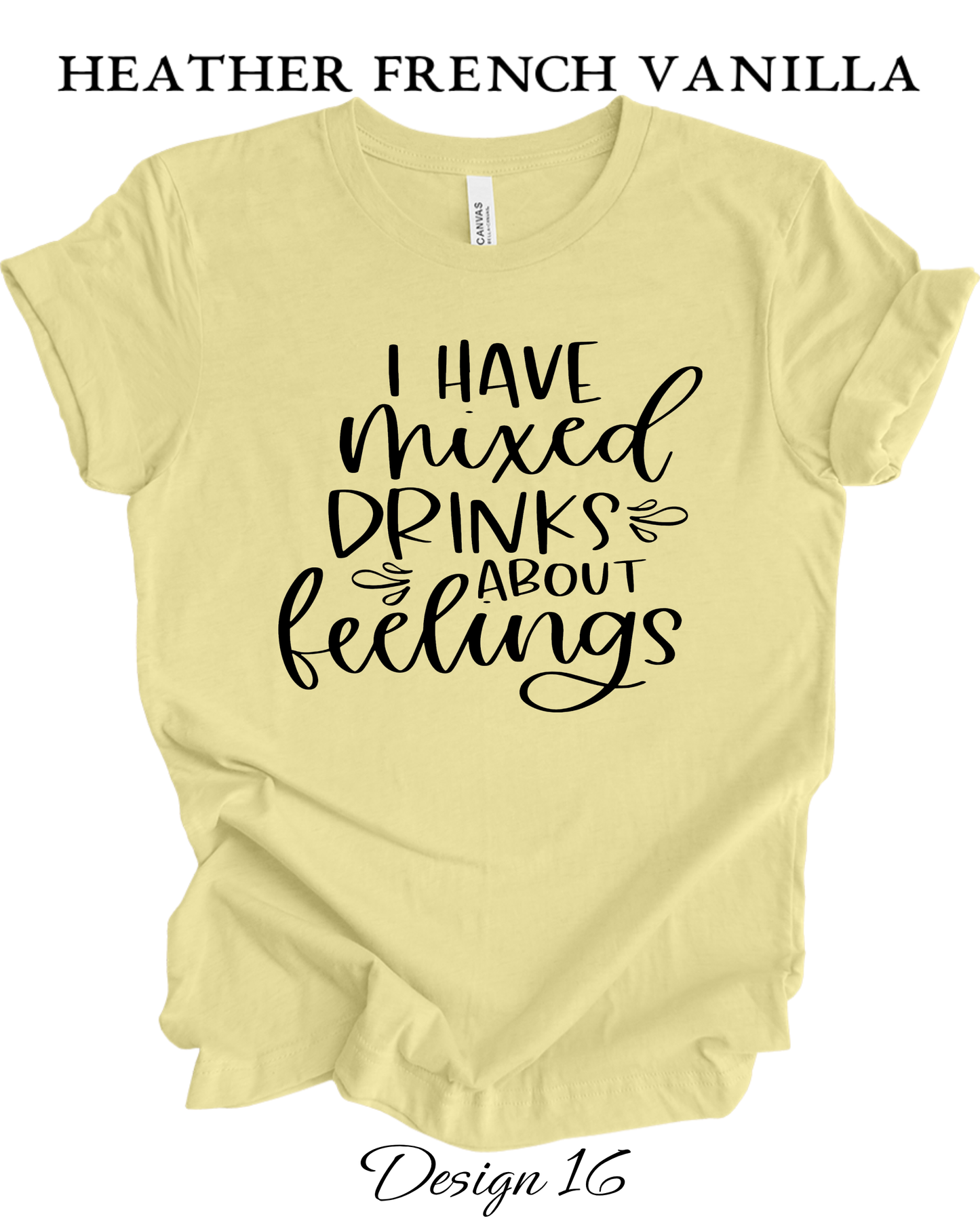 Custom Tee Unisex Crew Neck T-Shirts | Funny Alcohol Inspired Tee