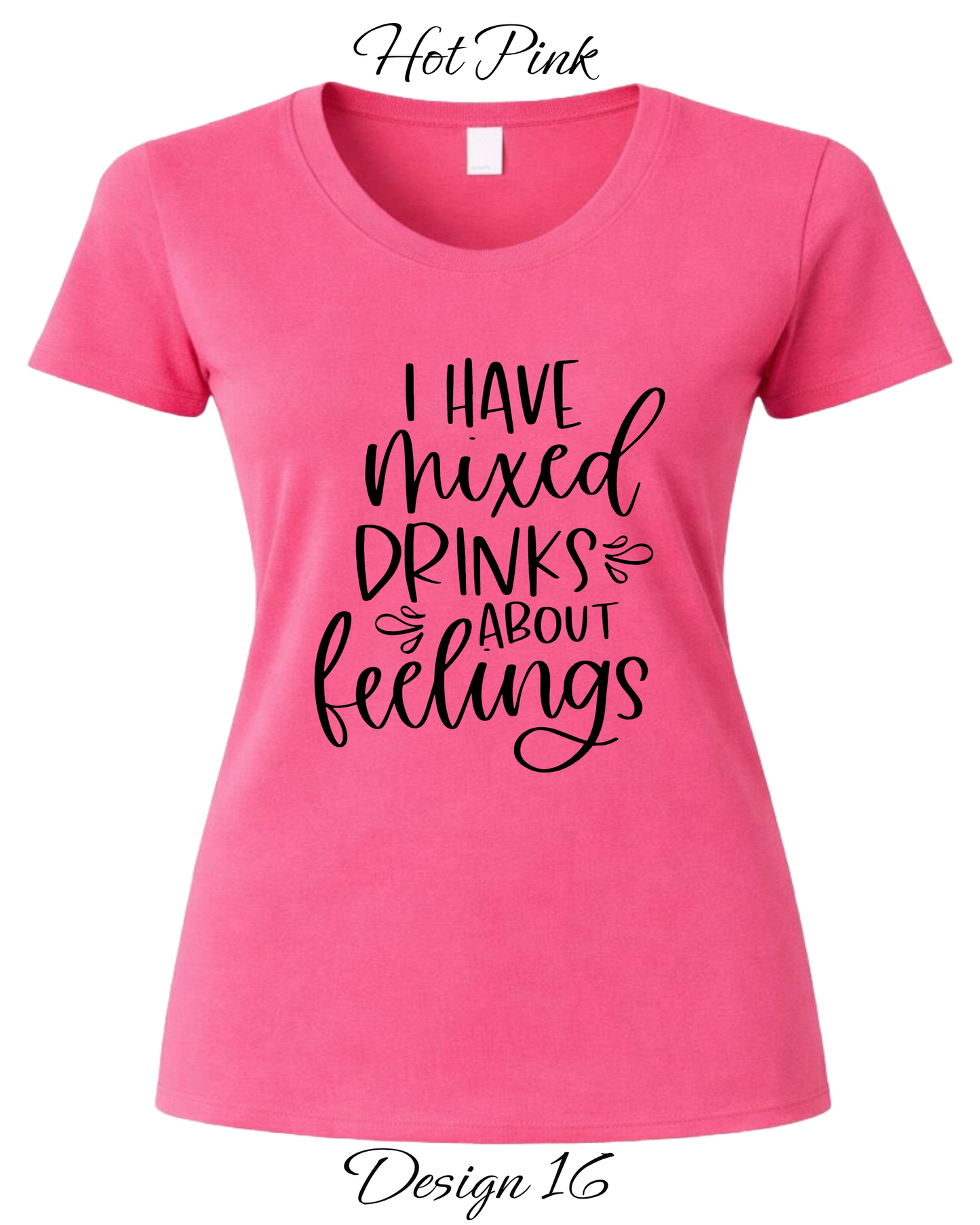 Custom Women's Tank Tops & Tees | Funny Alcohol Inspired Shirts