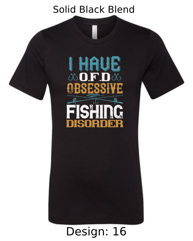 Shirts Men's Customized T-Shirts | Fishing Themed Tee