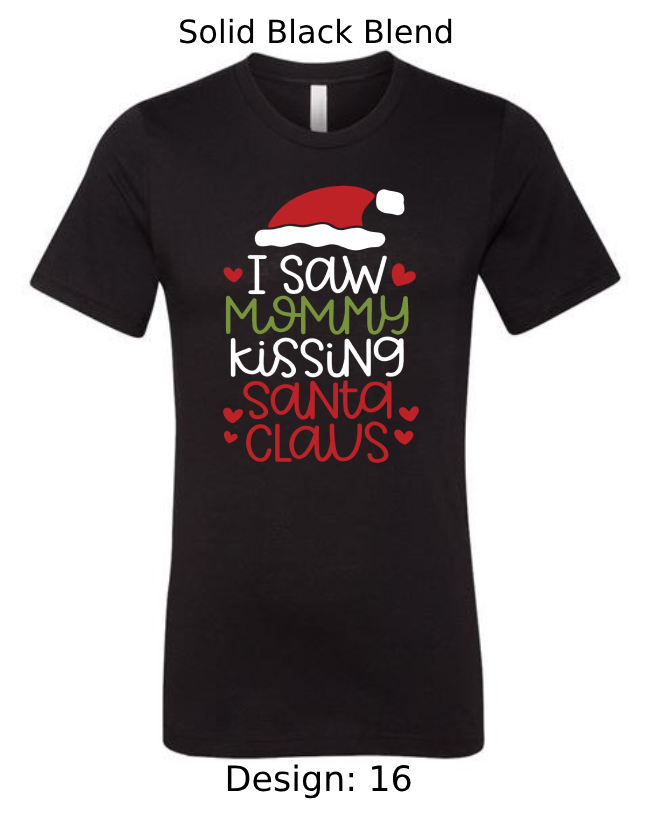 Shirts Men's Customized T-Shirts | Christmas Funny Santa Themed Tee