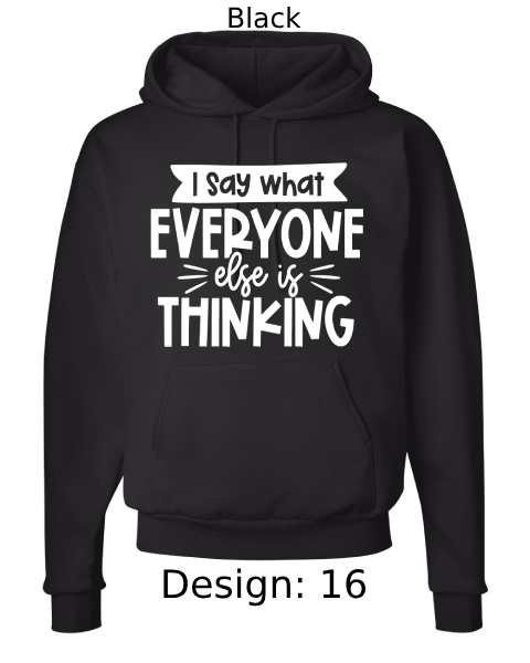 Unisex Funny & Sarcastic Hoodie Sweatshirt | Custom Hoodie