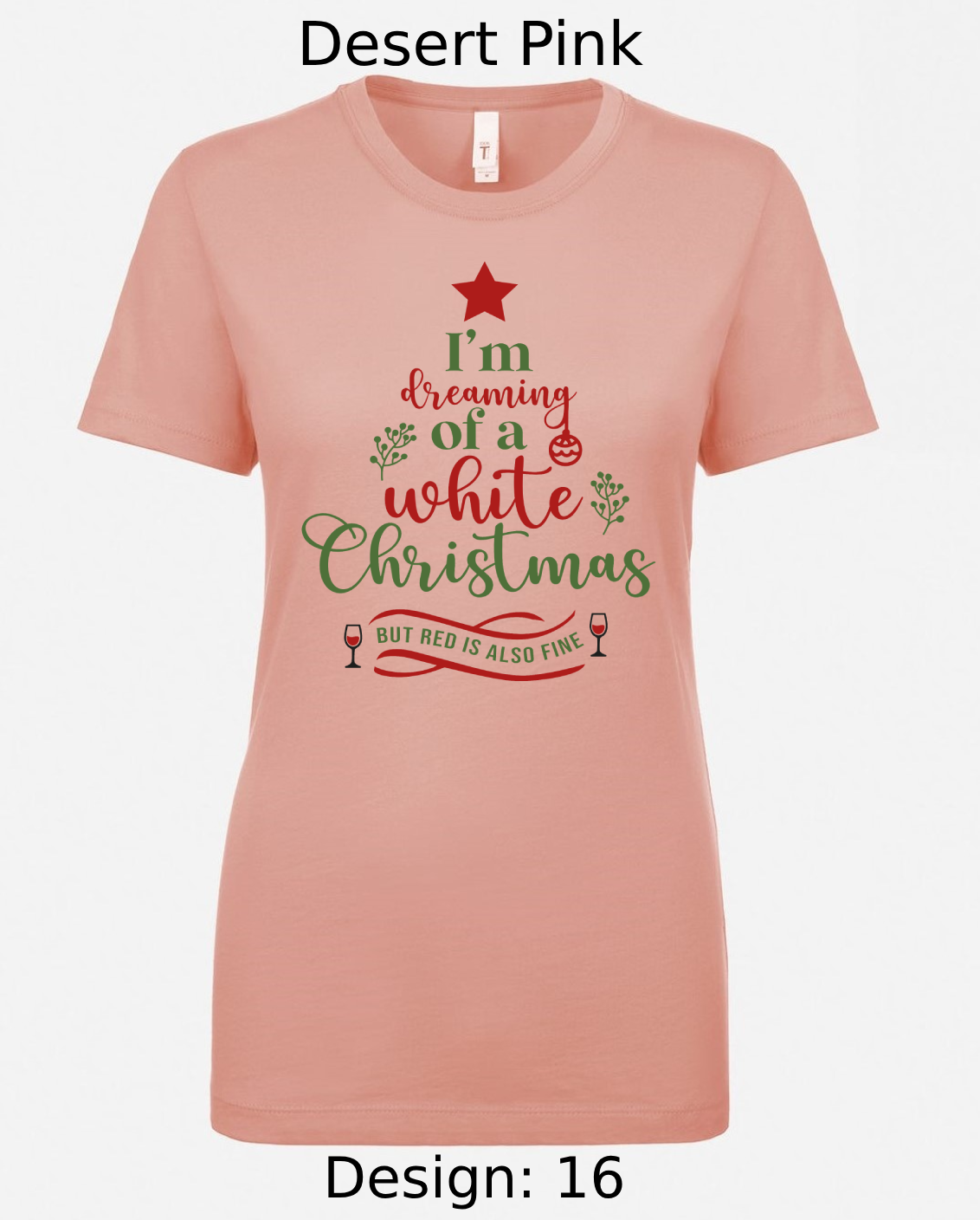 Shirts Women's Customized Tank Tops & Shirts | Christmas Funny Drinking Themed Tee