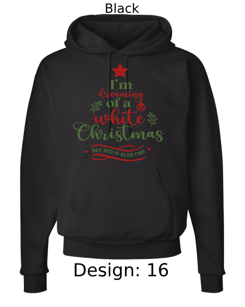 Unisex Christmas Funny Drinking Hoodie Sweatshirt | Custom Hoodie