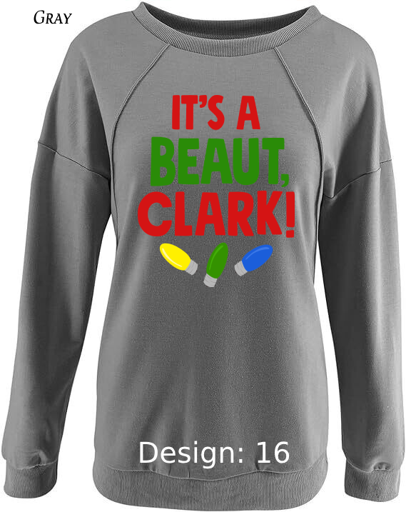 Sweatshirt Women's Christmas Vacation Sweatshirt | Custom Sweatshirt