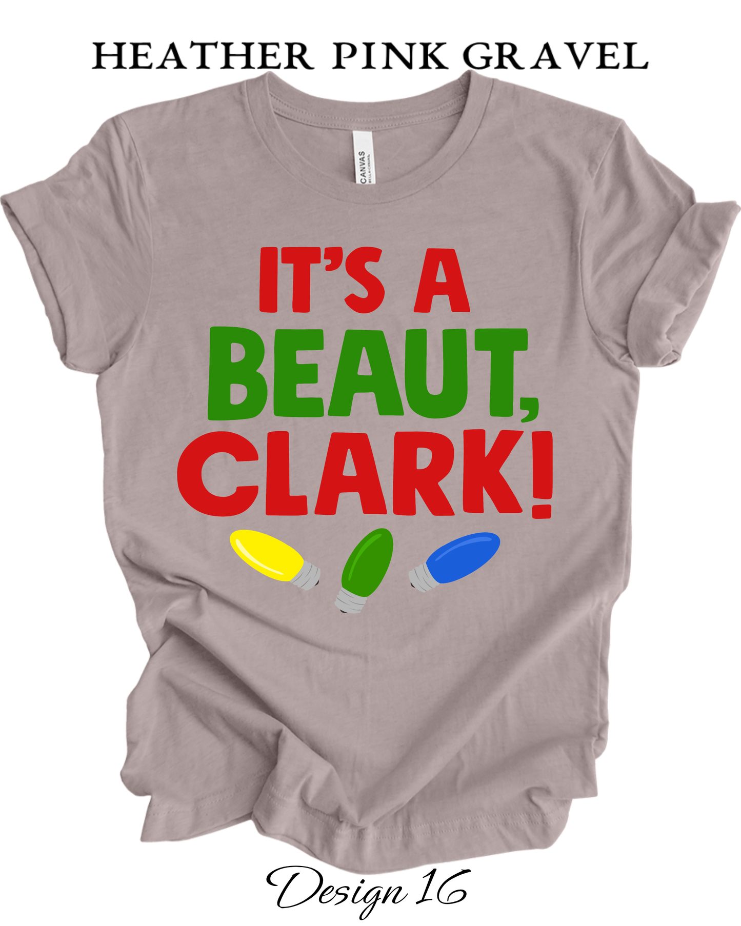 Custom Tee Unisex Crew Neck | Christmas Vacation Inspired Tee