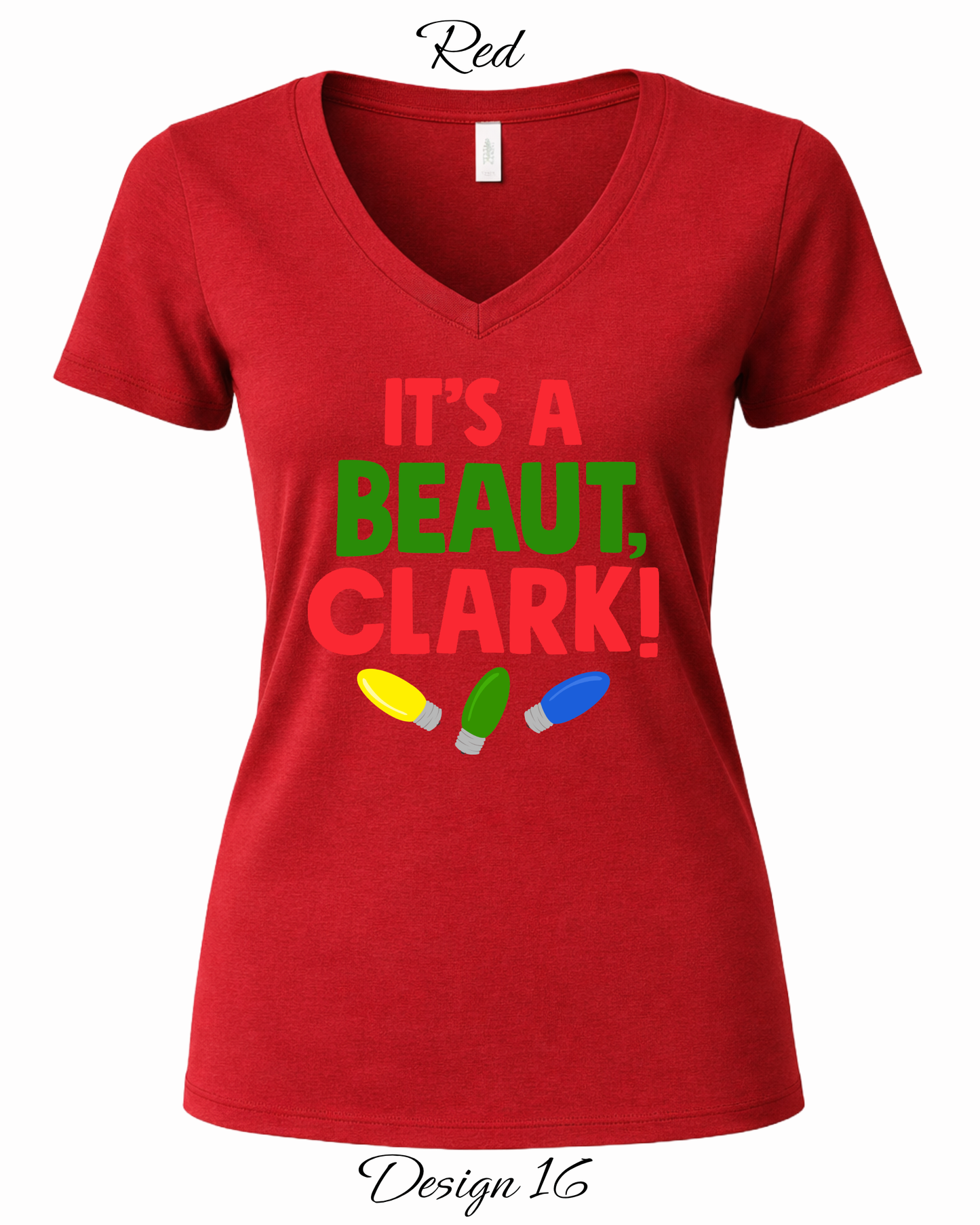 Custom Women's Tank Tops & Tees | Christmas Vacation Inspired Tee