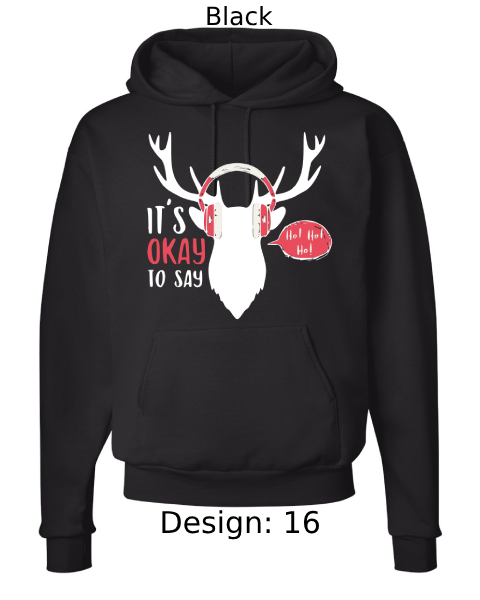 Unisex Christmas Funny Hoodie Sweatshirt | Custom Hoodie
