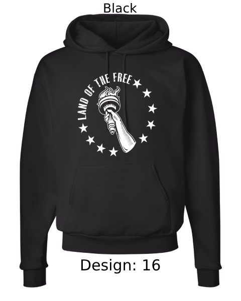 Unisex Patriotic Hoodie Sweatshirt | Custom Hoodie