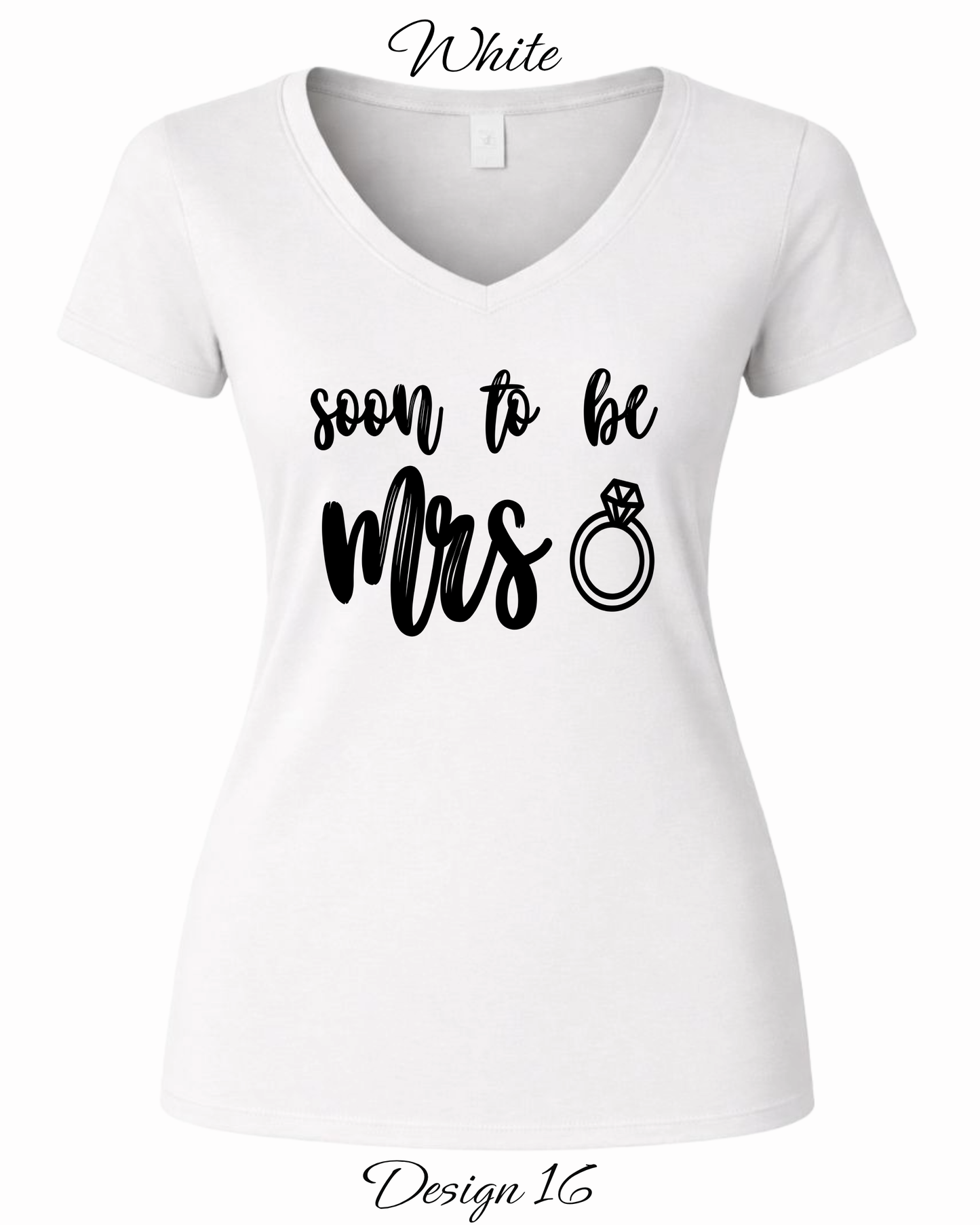 Custom Women's Tank Tops & Tees | Bride, Bachelorette, Brides Maid Group Wedding Shirts