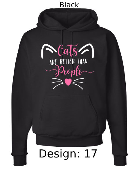 Unisex Cat Hoodie Sweatshirt | Custom Hoodie