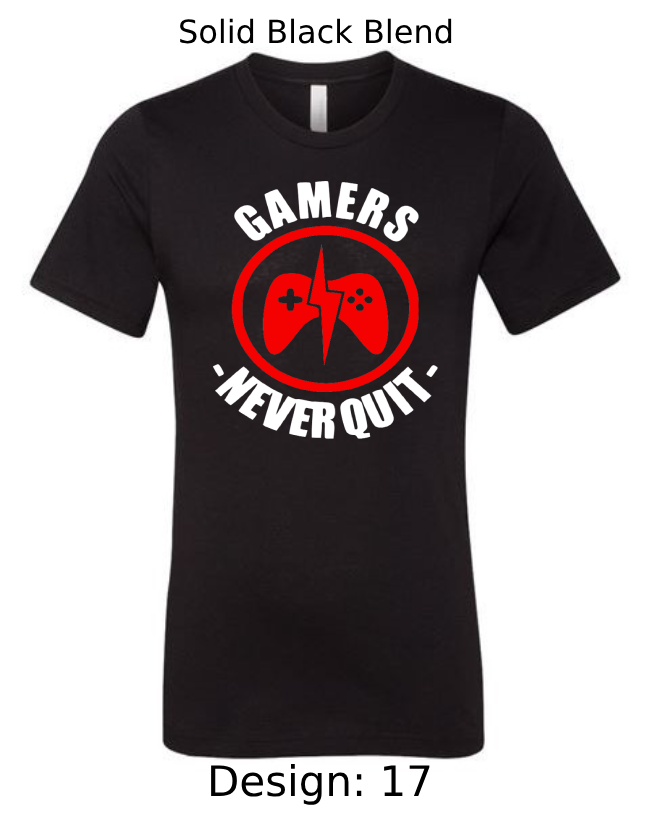 Shirts Men's Customized T-Shirts | Video Gaming Themed Tee